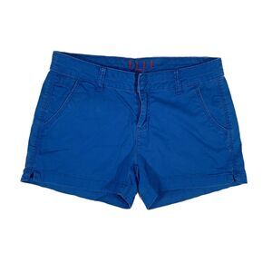 ELLE | Royal Blue Chino Shorts | Size 6